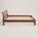 Akon Walnut Wood Bed walnut finish