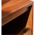 Aerona Teak Wood & Rattan TV Unit with modern design