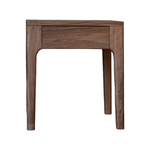 Alex Walnut Wood Drawer Bedside