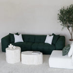 Elegant Bane 3 Seater Sofa Upholstered in Soft Boucle Fabric