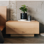 Bena Oak Wood Bedside 1