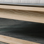 Beyla Oak Wood Bed premium design