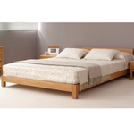 Bin Oak Wood Bed frame