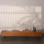 Caron Red Oak Wood TV Unit 1