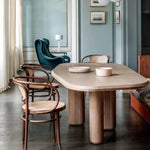 Earvin Oak Wood Dining Table 3