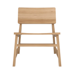 Edan Oak Wood Lounge Chair 4