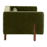 Edric Teak Wood 3 Seater Sofa 4