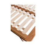 Elese Walnut Wood Bed for home