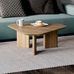 Erna Oak Wood Coffee Table 2