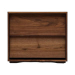 Fabian Walnut Wood Bedside 4