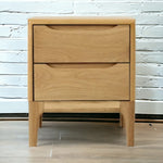 Fargo Oak Wood Nightstand 1