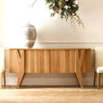 Halia Oak Wood Cabinet & Sideboard 1