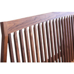 Jase Walnut Wood Bed furniture for modern homes