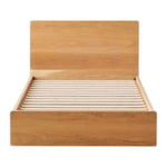 Javion Oak Wood Bed frame