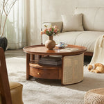 Joren Walnut Wood Coffee Table 1
