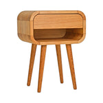 Manon Oak Wood Bedside furniture