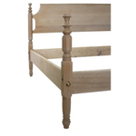 Aideen White Oak Wood Bed frame