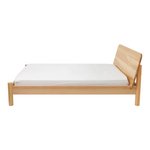 Aika White Oak Wood Bed look
