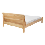 Aika White Oak Wood Bed furniture