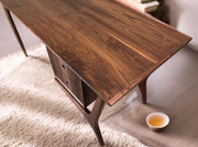 Kairo Solid Walnut Wood Desk