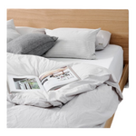 Aasiya Oak Wood Bed style