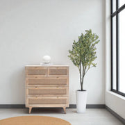 Hardwood chest of drawers for clothes organization