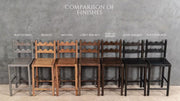 Nismaaya Tarang Counter Design Reclaimed Wooden Chairs