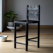 Nismaaya Tarang Counter Design Reclaimed Wooden Chairs