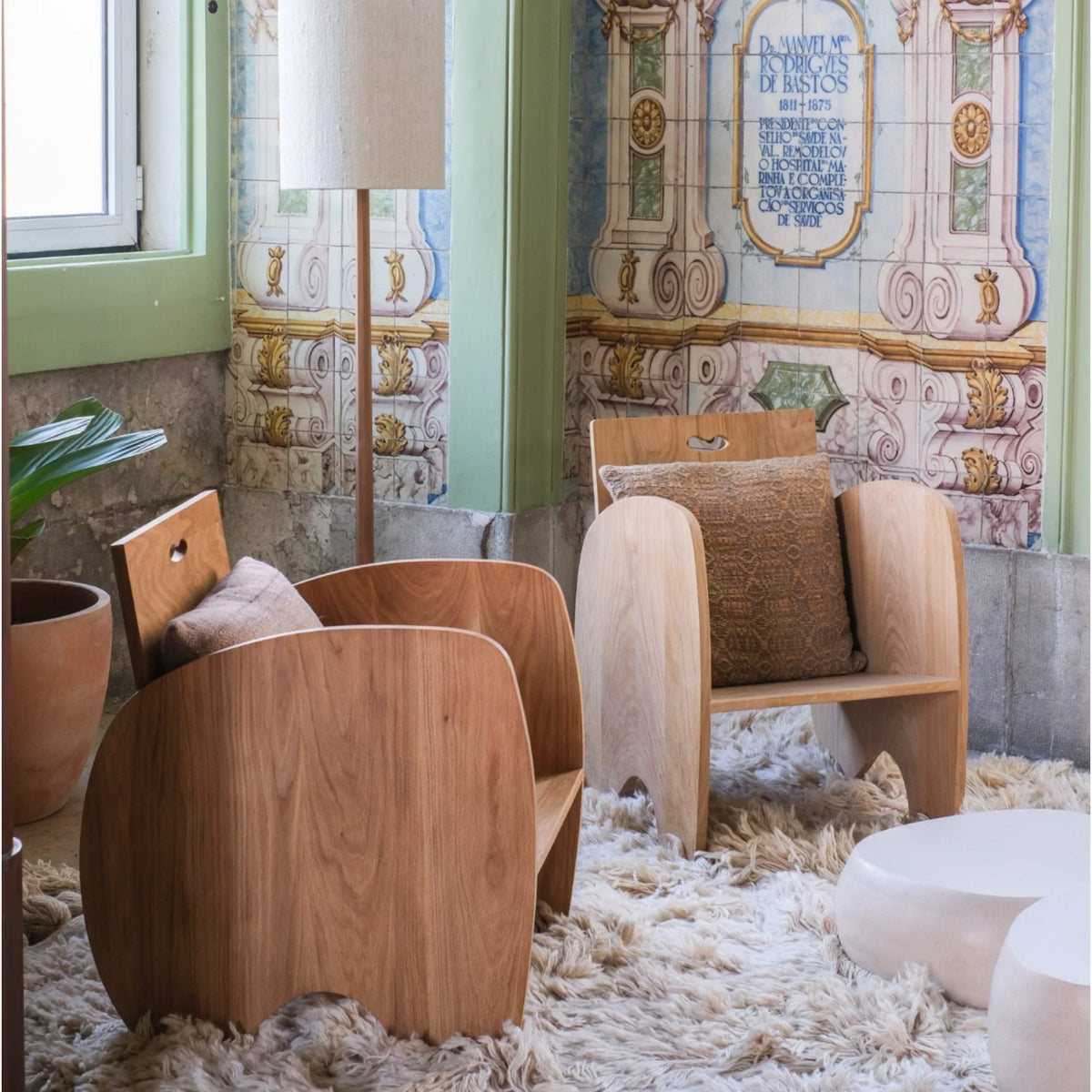 Samara Chair Samara Solid Wood Chair – Nismaaya Decor UAE
