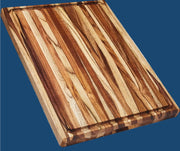 Nismaaya Teak Wood Cutting Board for Kitchen with Sorting Compartments