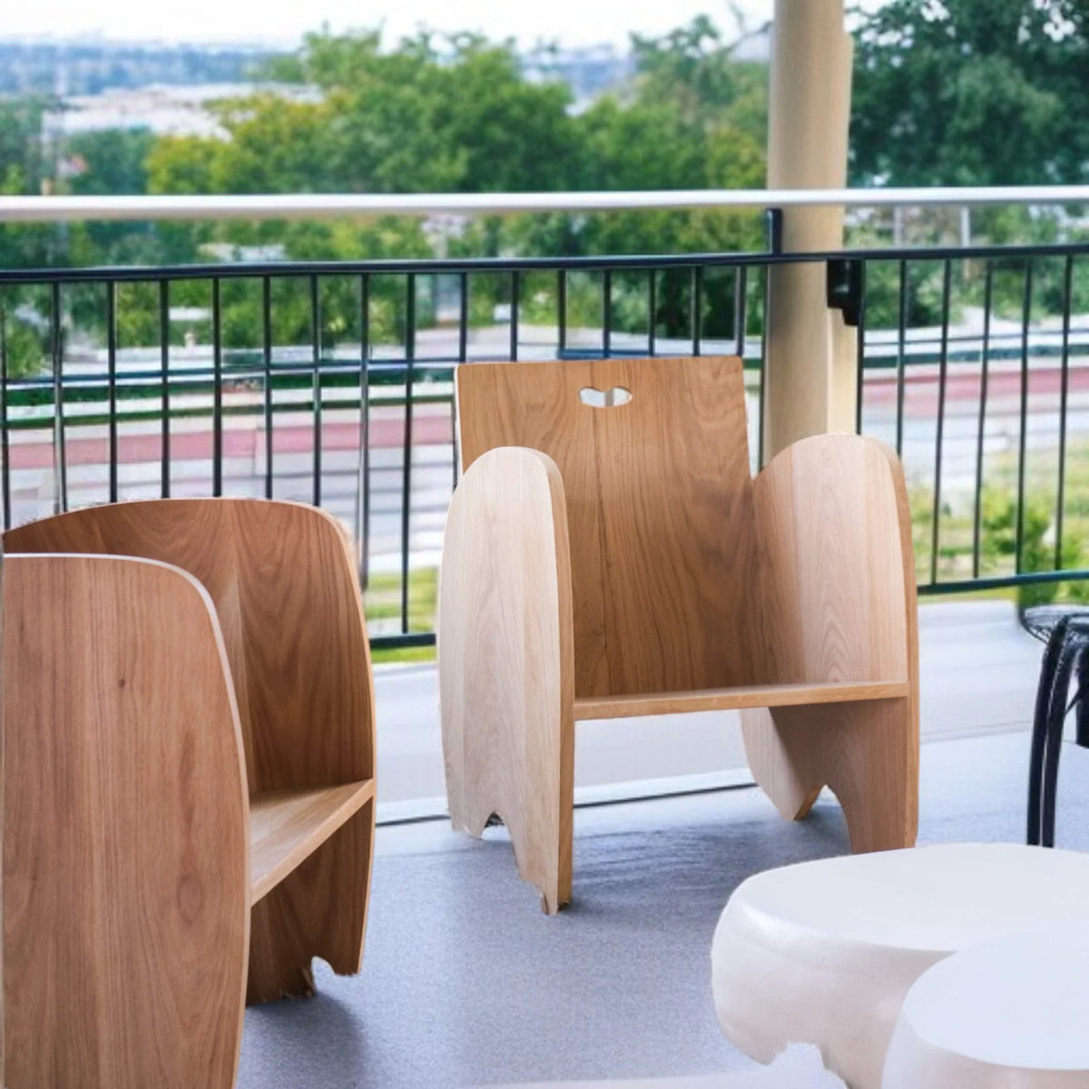 Samara Chair Samara Solid Wood Chair – Nismaaya Decor UAE