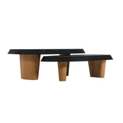 Duo Multilaque Black Oak Coffee Table