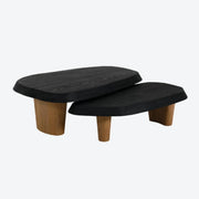 Duo Multilaque Black Oak Coffee Table