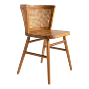 Durable Aeron Teak Wood & Rattan Chair for modern home decor