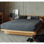 Bevis Oak Wood Bed design