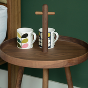 Beyla Walnut Wood Bedside 4