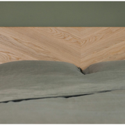 Bricker Oak Wood Bed elegant design