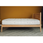 Brisa Oak Wood Bed side view