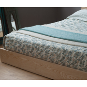 Bronx Oak Wood Bed for bedroom