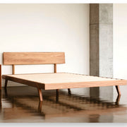 Eleri Walnut Wood Bed frame