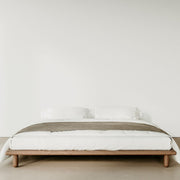 Elias Walnut Wood Bed 1