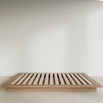 Eliava Walnut Wood Bed design
