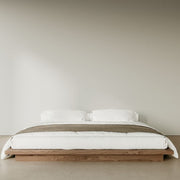 Eliava Walnut Wood Bed furniture
