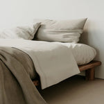 Elida Walnut Wood Bed furniture for modern homes