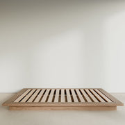 Elidia Walnut Wood Bed furniture for modern homes