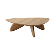 Evely Oak Wood Coffee Table