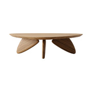 Evely Oak Wood Coffee Table