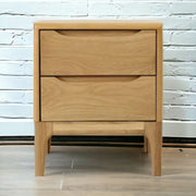 Fargo Oak Wood Nightstand 1