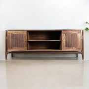 Harmon Walnut Wood TV Unit 1