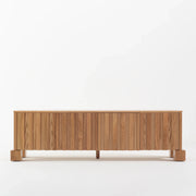 Nolan Natural Wooden TV Unit